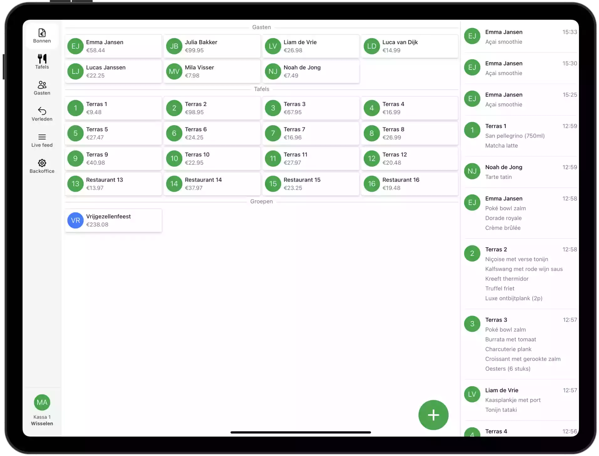 20Tabs Cloud Kassa Dashboard Interface