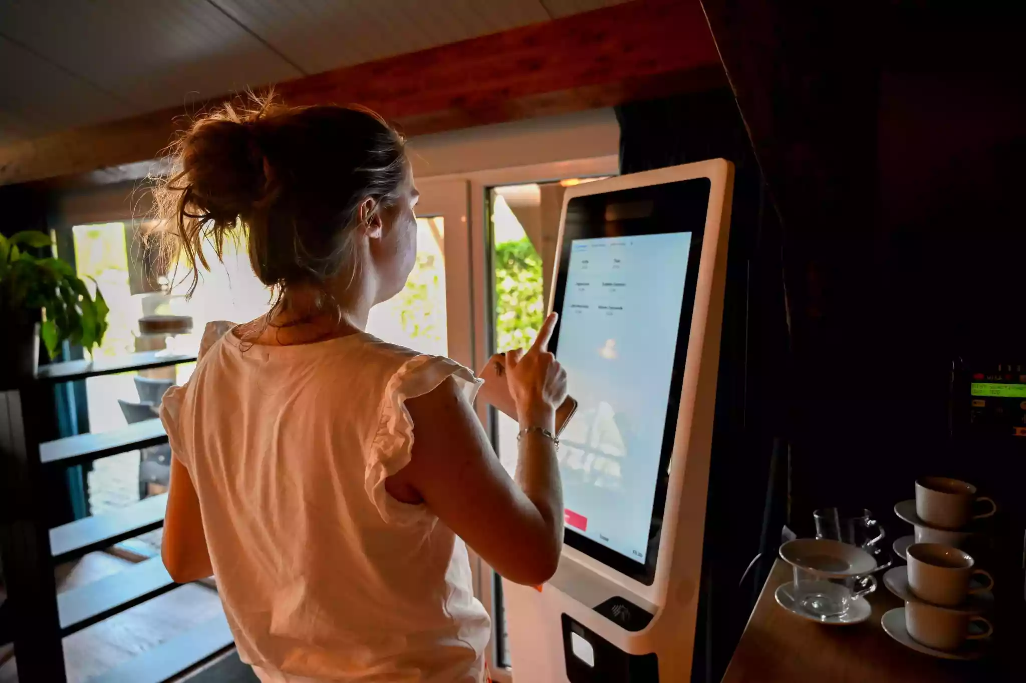 20Tabs kiosk systeem bij Camping Dal van de Mosbeek